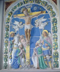 Crucifixion, bas-relief